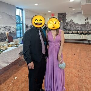 Lulus lilac dress , beautiful formal size xs color lilac